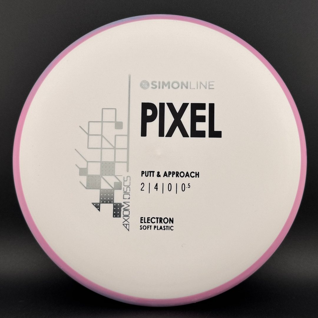 Soft Electron Pixel - Simon Line Disc Golf Putter