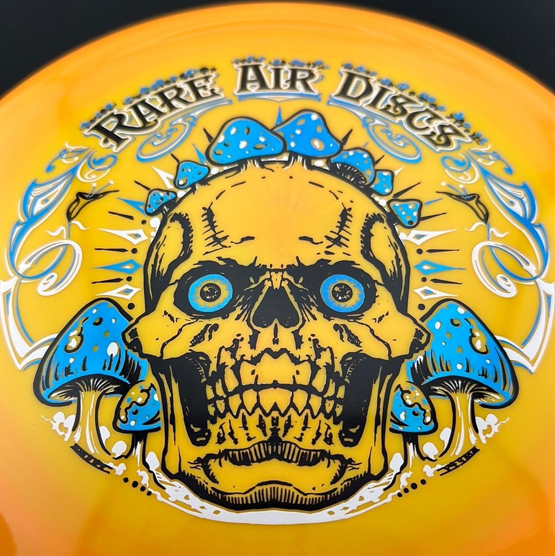 Swirly S-Blend Conqueror Disc Golf Disc - Crushin' Amanitas Design