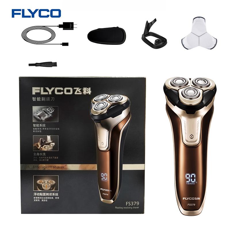 Flyco FS379 Rechargeable Electric Shaver with LED Light