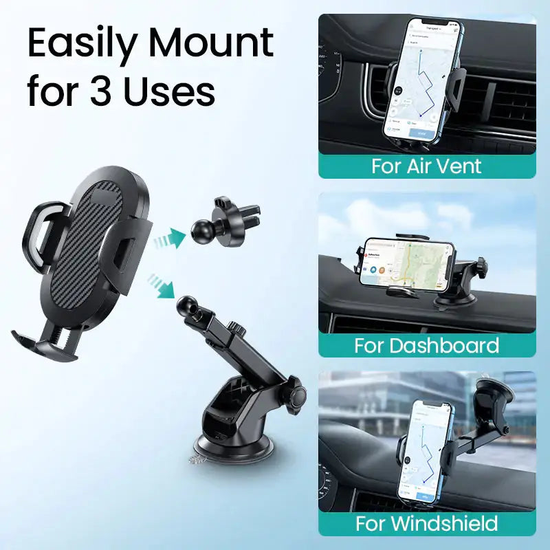 Support de téléphone de voiture premium pour une navigation sécurisée