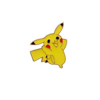 1PCS Kawaii Harajuku Stacked Pikachu Acrylic Brooch Japanese Anime Clothes Badge Decorative Rozet Collar Scarf Lapel Pin Broach - Korvel