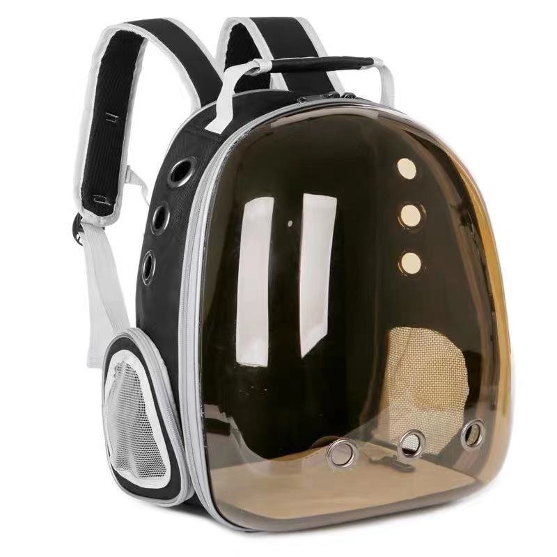 Cat Bag Panoramic Space Capsule Space Bag Pet Bag Portable Backpack Porous Breathable And Light Proof Expandable Cat Bag - Korvel