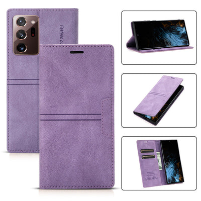 For iPhone 13 Dream Pair Suction Flip Phone Holster Card Holder Protective Cover - Korvel