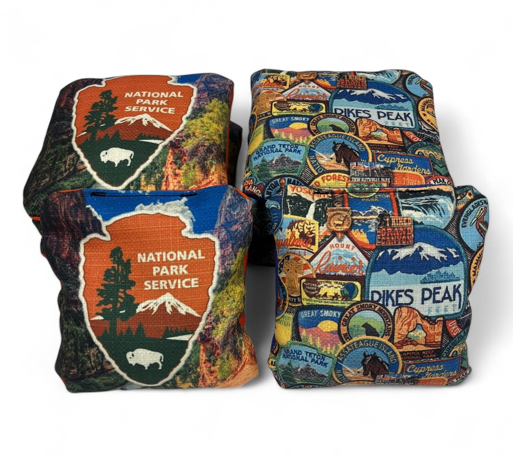 Premium National Parks Cornhole Bag Set (8 Bags) - Korvel
