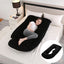 J-Shaped Pregnancy Pillow for Side Sleepers