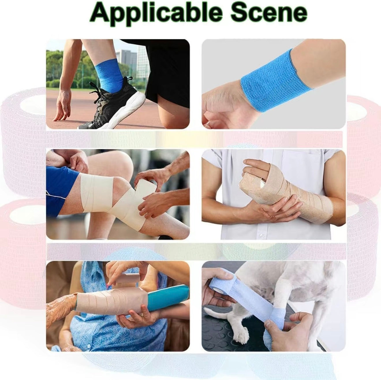 FlexWrap Self-Adhesive Bandage