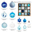 Christmas decoration 6cm electroplated ball plastic ball special-shaped painted Christmas ball gift Christmas tree pendant - Korvel