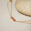 Stainless Steel Zircon Bow Bracelet - Korvel