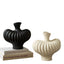 High-End Plastic Imitation Ceramic Vase for Elegant Home Decor