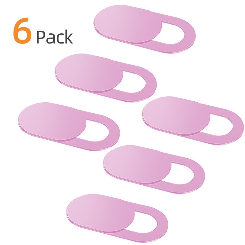 6Pcs/lot  WebCam Cover Shutter Magnet Slider Plastic For iPhone Web Laptop PC For iPad Tablet Camera Mobile Phone Privacy Sticker - Korvel