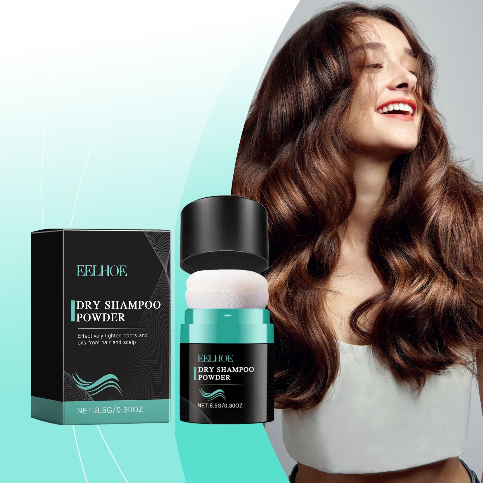 Dry Cleaning Hair Volumizing Powder Lazy Refreshing Oil Control Volumizing Powder Bangs Styling Leave-In Dry Powder - Korvel