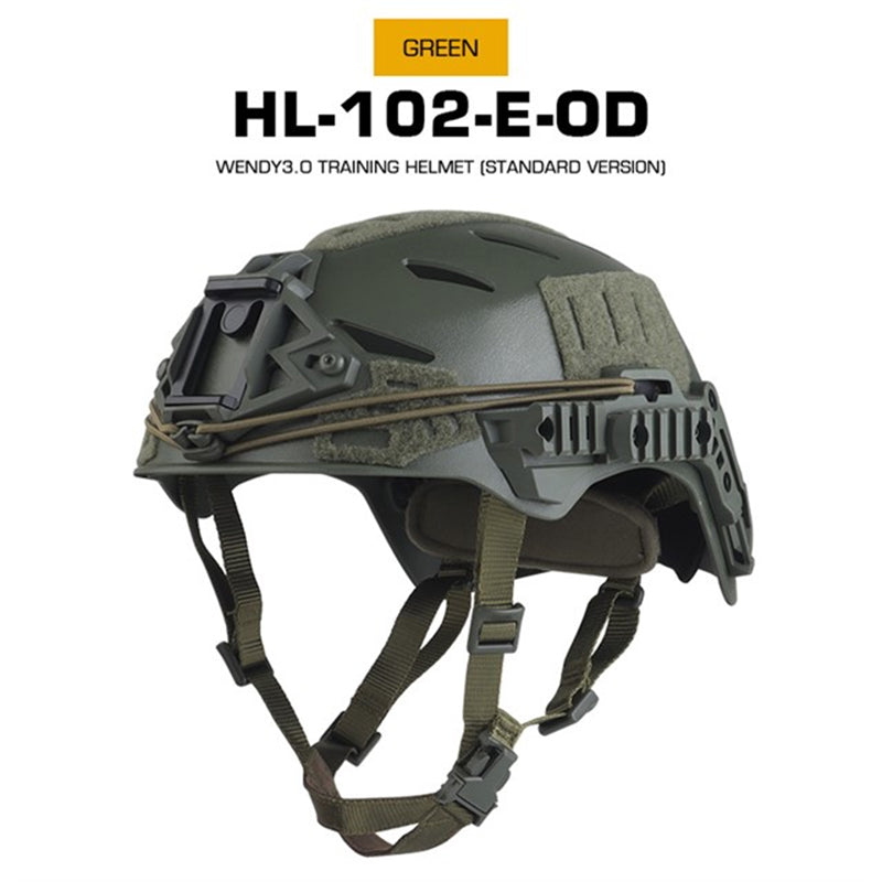 Tactical Helmet Wendy 3.0: Adjustable, for Training, Animation, Games & Outdoor Riding. - Korvel