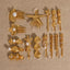 Stainless steel shell hair clip with bangs, high-end feel, ins metal hair accessories, broken hair clip at the back of the head - Korvel