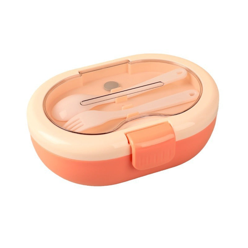 Modern simple food grade microwaveable lunch box with compartments - Korvel