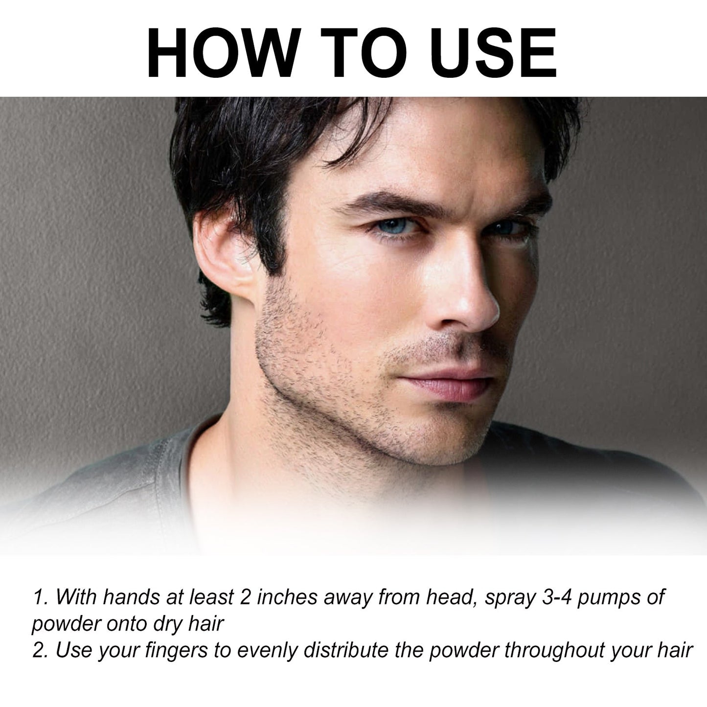Hair Texture Powder, Curly Hair Fluffy Styling Smoothing Frizzy Natural Shine Lasting Without Greasy - Korvel
