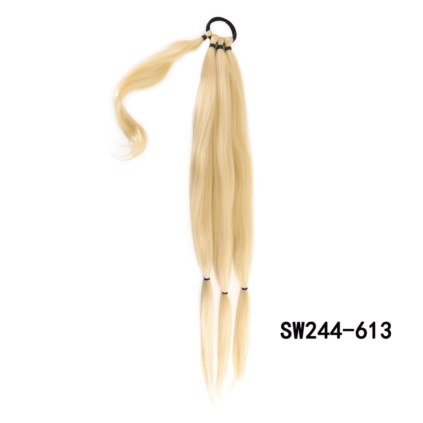 Fake Braid New Fashion Chemical Fiber Wig Female Long Braid Hair Extensions Hair Band Type Hair Extensions Braid Wig Ponytail - Korvel