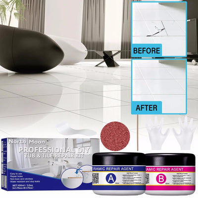 North Moon Ceramic Floor Tile Repair Agent - 50ml AB Glue