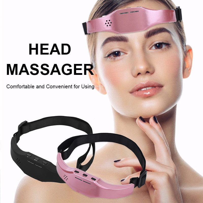 Electric Head Massager Sleep Monitor Migraine Relief Massager Insomnia Therapy Release Stress Sleep Therapy Device Sleeping Di - Korvel