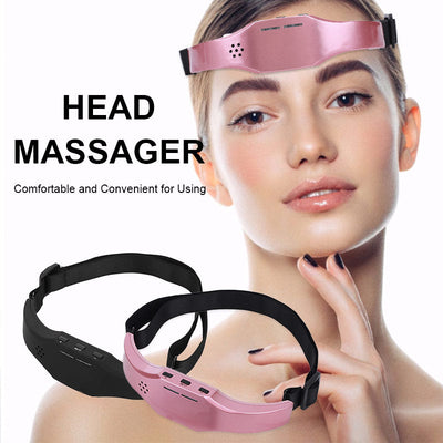 Electric Head Massager Sleep Monitor Migraine Relief Massager Insomnia Therapy Release Stress Sleep Therapy Device Sleeping Di - Korvel