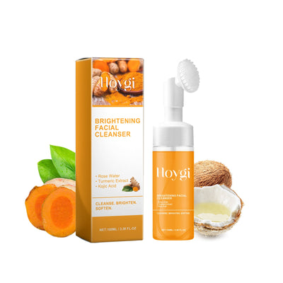 Brightening Facial Cleanser, Deep Clean Facial Skin Fade Acne Mark Acne Mark Moisturizing Whitening Beauty - Korvel