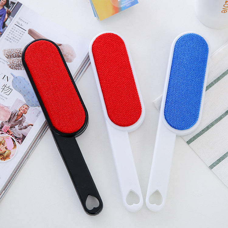 Double Sided Electrostatic Brush With Handle Electrostatic Dusting Brush Clothes Pet Hair Brush Bed Brush Dry Cleaning Brush - Korvel