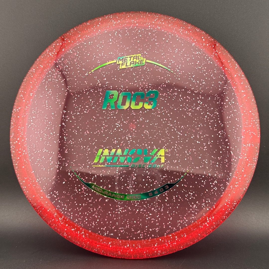 Metal Flake Champion Roc3 Disc Golf Disc