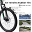 A2660 Ecarpat Mountain Bike 26 inch wheels, carbon steel frame disc brake thumb shift front fork rear shock absorber bike - Korvel