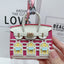 Small house bag mini window pendant headphone bag lipstick car key backpack backpack decoration - Korvel