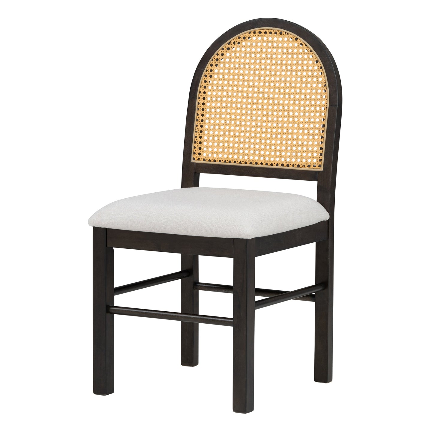 TREXM 5-Piece Retro Dining Set with Expandable Table & Chairs