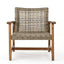 HAMPTON WOOD + WICKER CLUB CHAIR ( set of 2) - Korvel