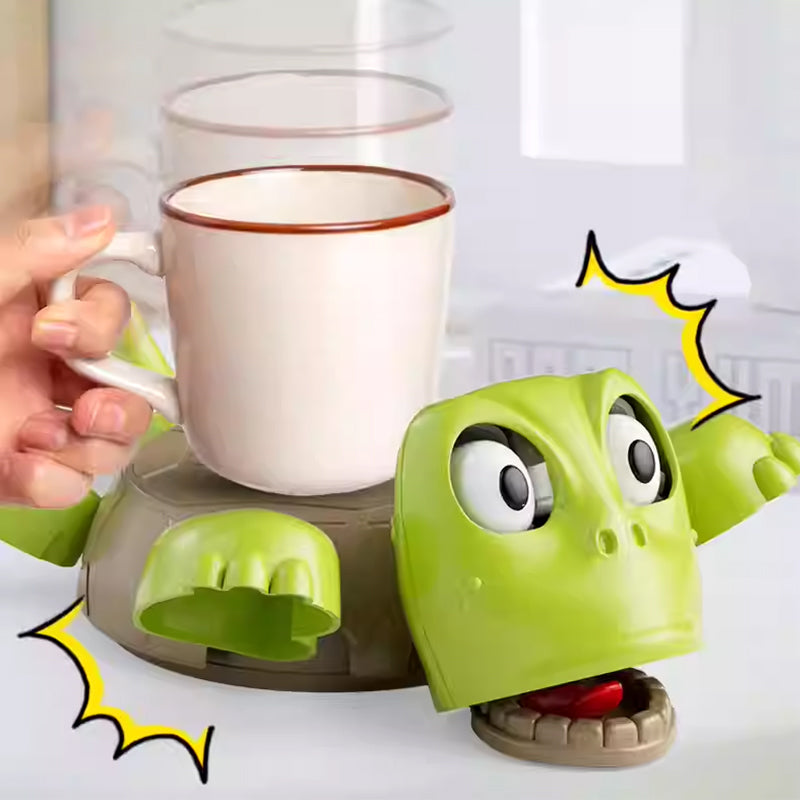 3D - printed Panicked Turtle Coaster: Insulated, for stress relief, doubles as mug base decor - Korvel