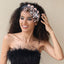 Fashionable leopard print fabric flower headband - Korvel