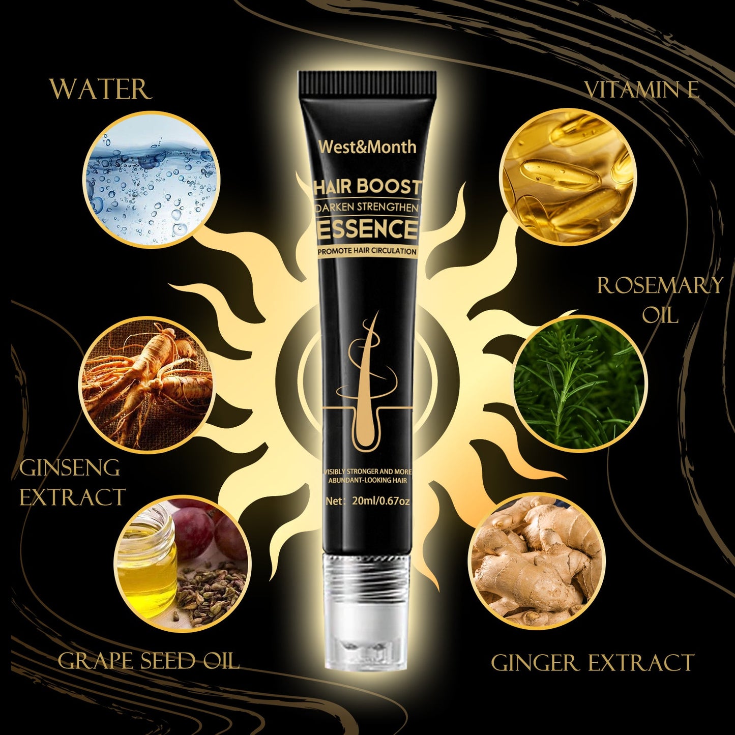 Hair Boost Darken Strengthen Essence
