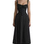 Vestido Midi Elegante para Mujeres – Corsé Sin Mangas con Abertura Lateral