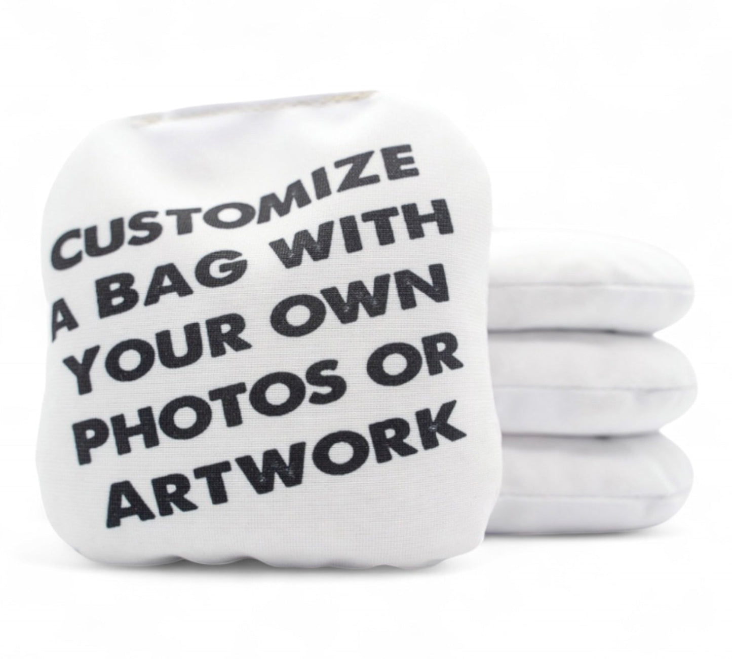 Custom back yard slick and stick cornhole bags - upload your custom design! - Korvel