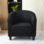 Elastic solid color semi-circular sofa cover, internet cafe, sand caf é, hotel leisure booth, all inclusive, single sofa chair cover - Korvel
