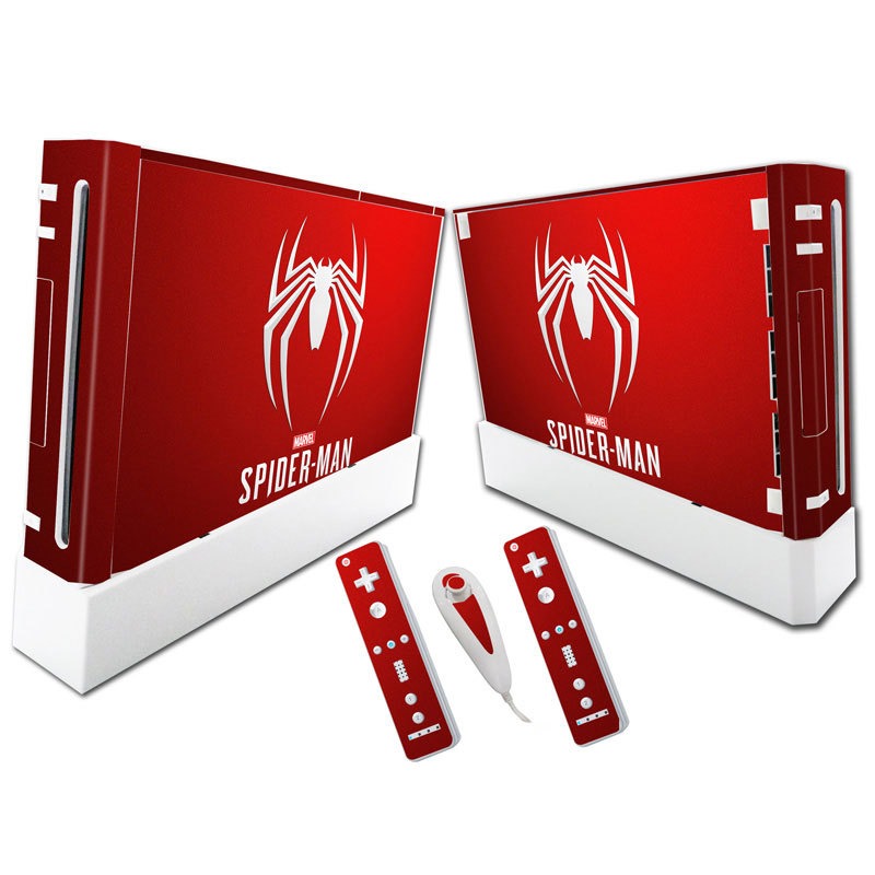 Peau de Console Wii Spider-Man Fortress Night - Styles Multiples