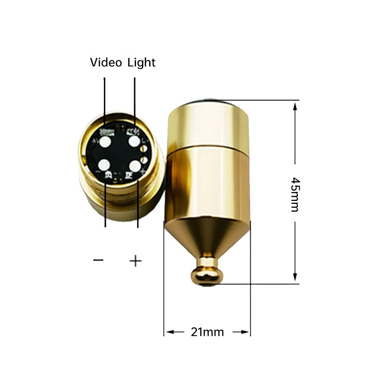 12-28V Underwater Fishing Camera with Infrared Technology