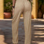 Perfee Textured High Waist Joggers - Korvel