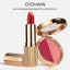 O'CHAIN Pearlescent two-color eyeshadow Matte lipstick does not fade and does not stick to the cup powdery delicate eyeshadow palette - Korvel