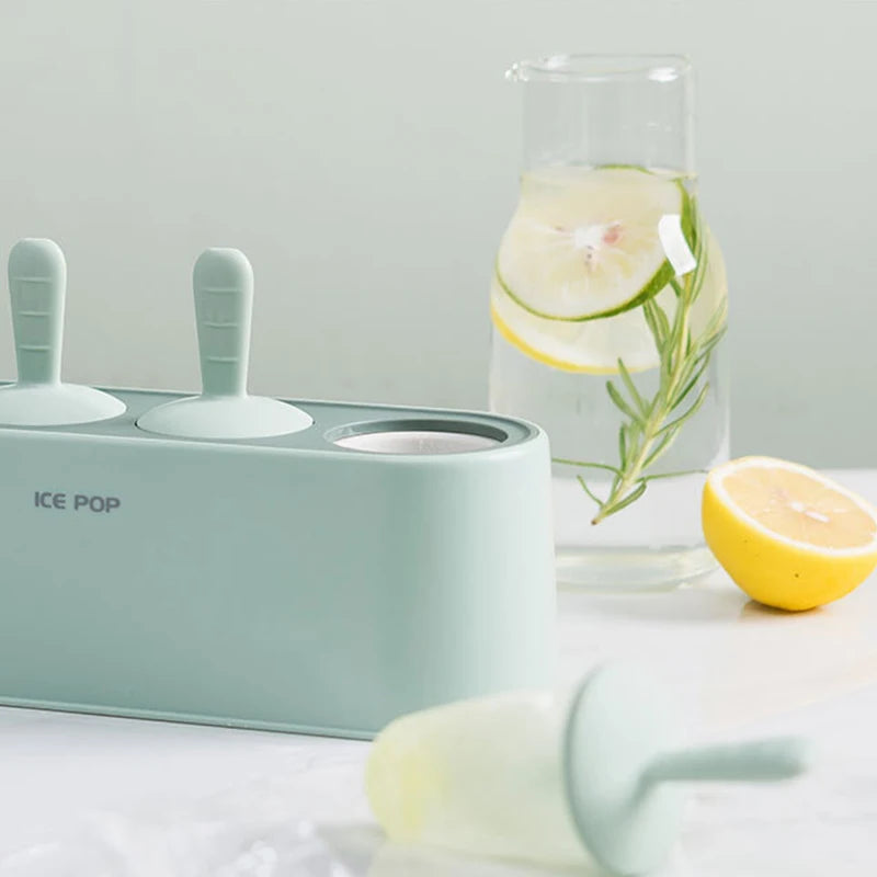 Reusable Popsicle Molds Set - Durable Ice Cream Makers