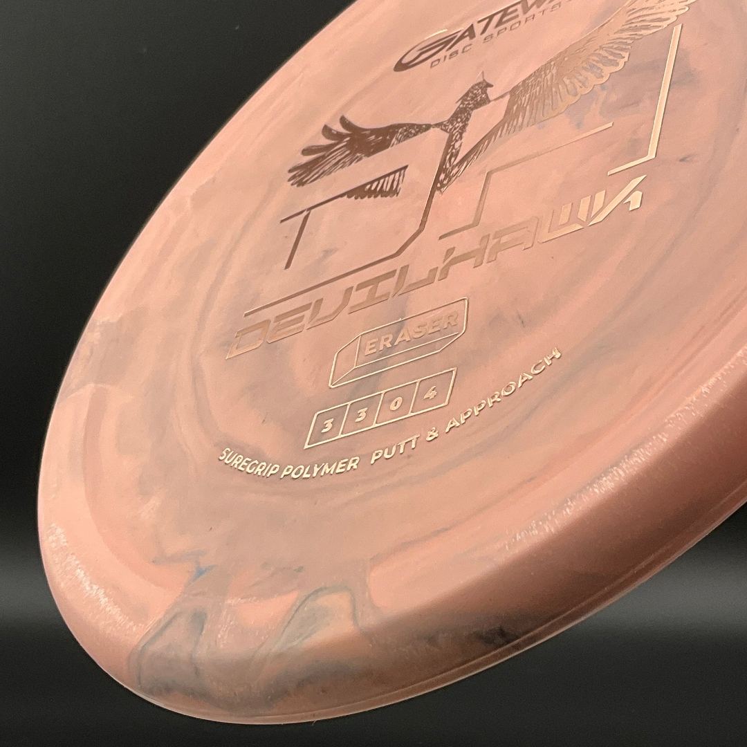 Suregrip Devilhawk - Disco de Plástico Premium para Putt