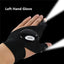 Gants de pêche LED sans doigts Magic Strap