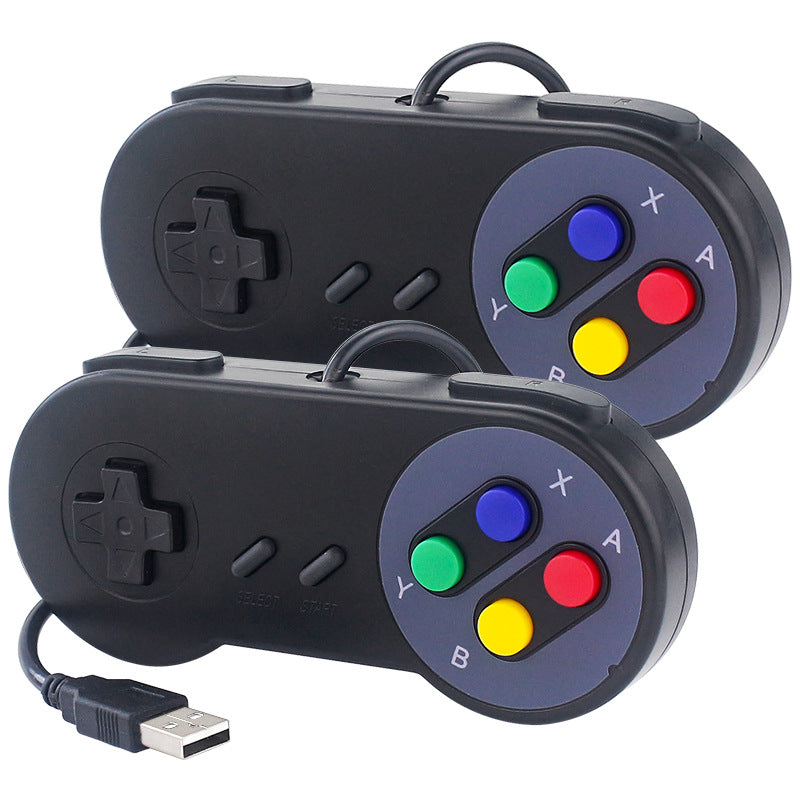 Raspberry Pi USB Gaming Controller Retro Plug and Play PC Controller Arcade Game SNES Controller - Korvel