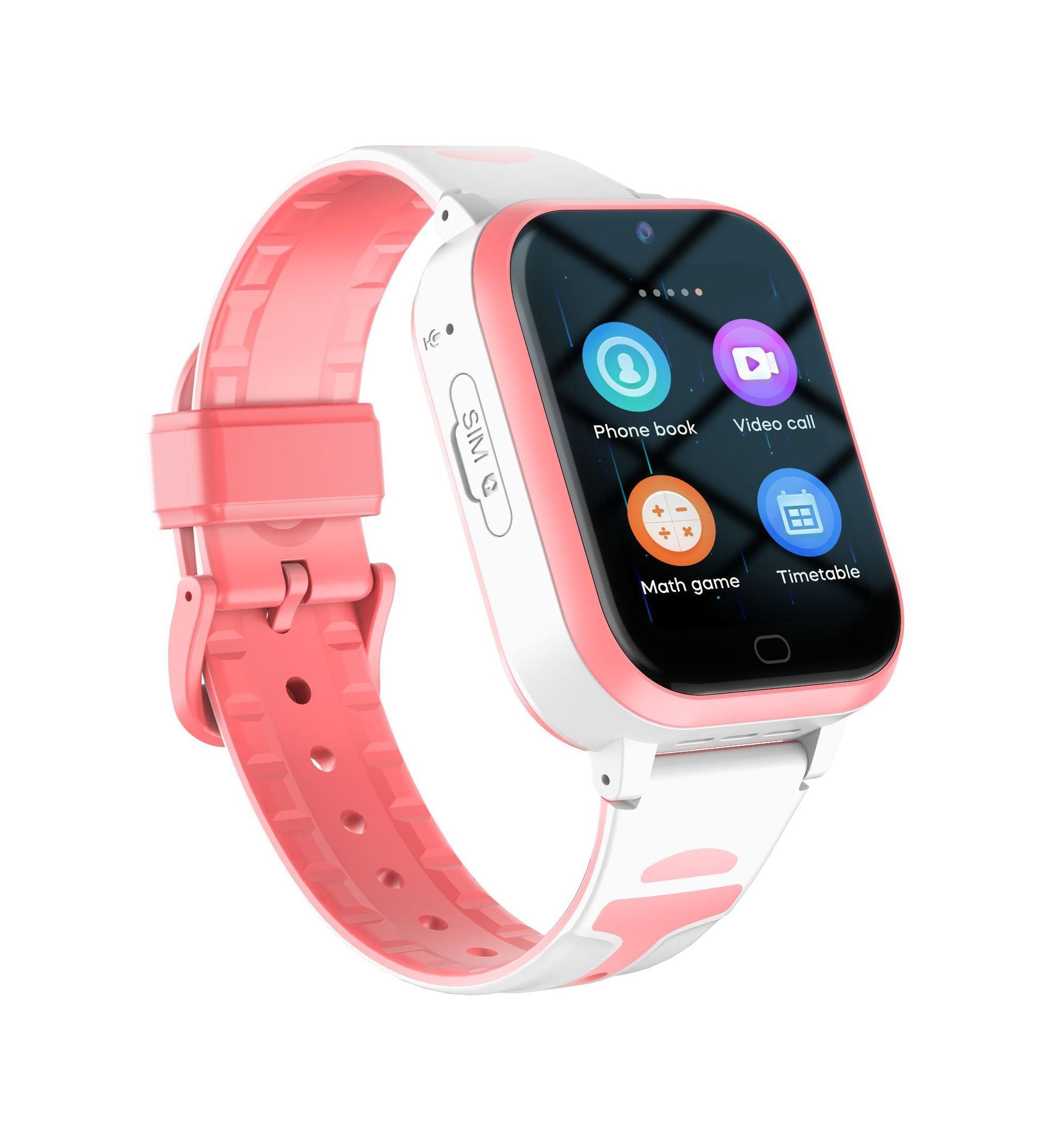 Long standby 4G smart children's phone watch Android card insertion video call positioning student watch - Korvel