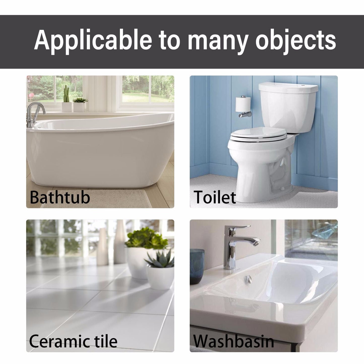 Jaysuing Tile repair agent ceramic paste tile glue adhesive toilet marble pit glaze repair agent - Korvel