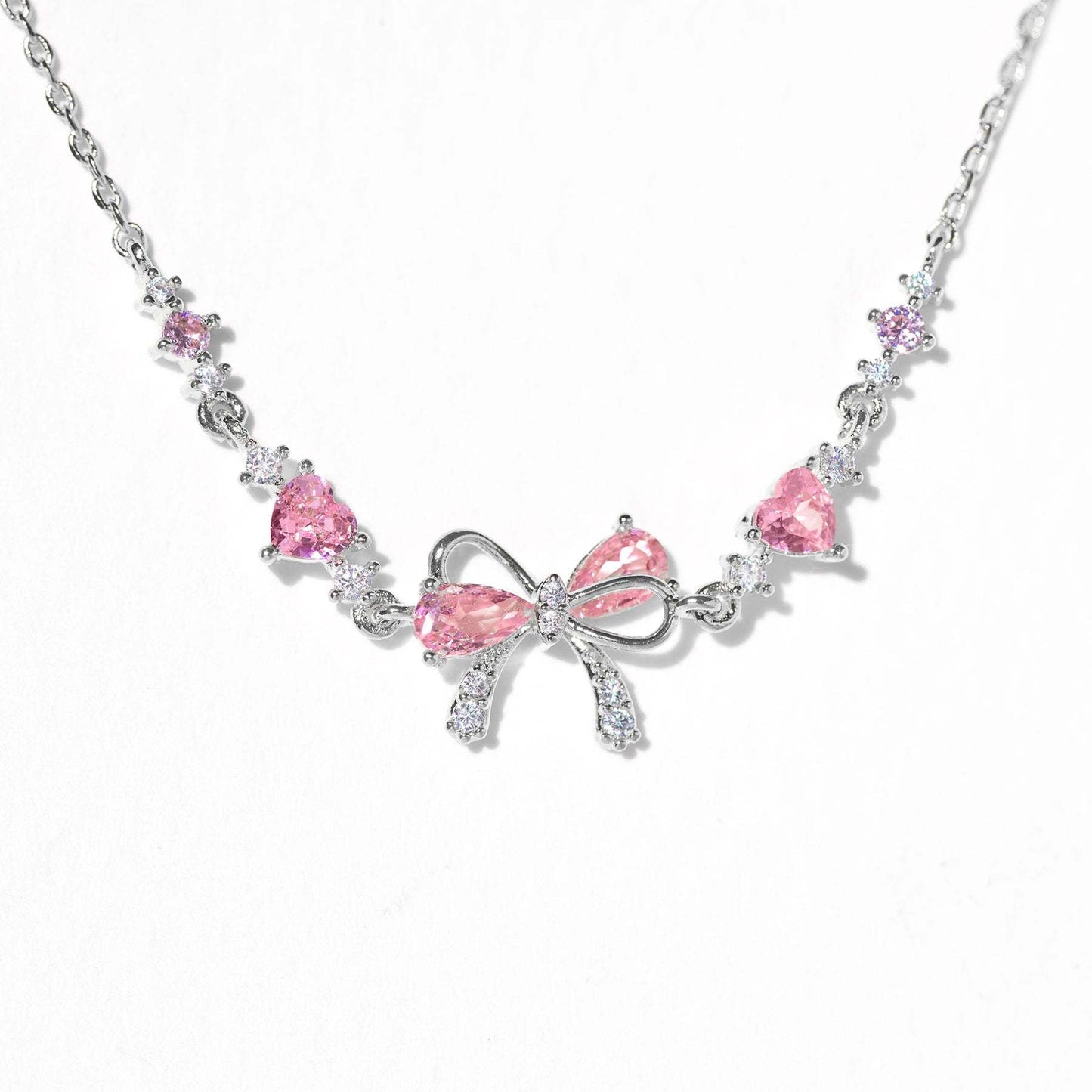 Ins Style Cute Sweet Bracelet Love Zircon Butterfly Festival Bracelet Women's Valentine's Day Gift Jewelry - Korvel