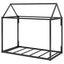 Metal House Shape Platform Bed  twin - Korvel
