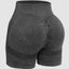Shorts Actifs Taille Haute Lavés