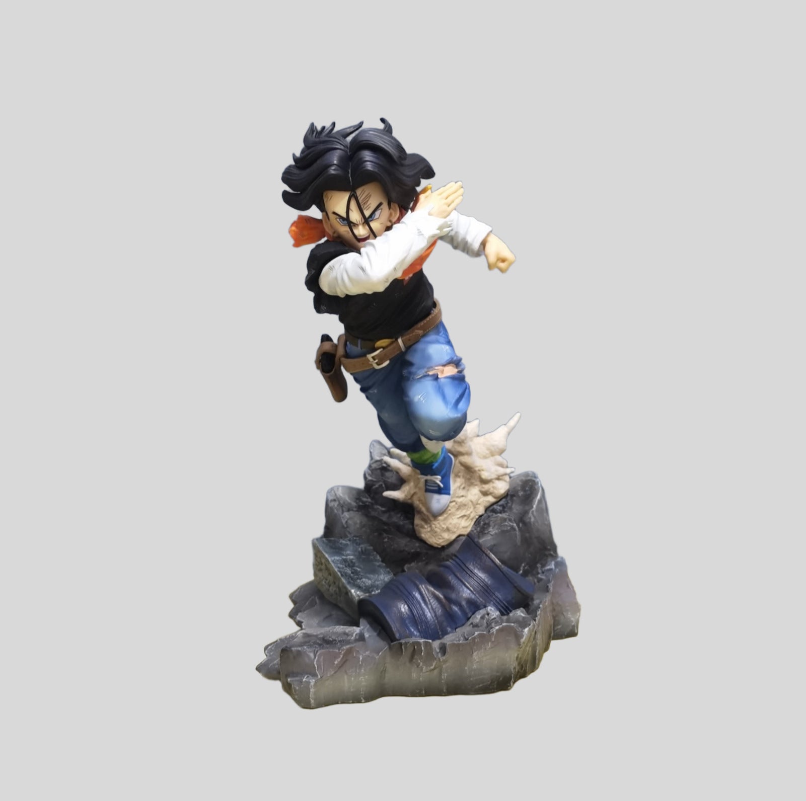 Dragon Ball No. 17 and No. 18 figurine severed arm Wufan future warrior Wufan anime figurine - Korvel